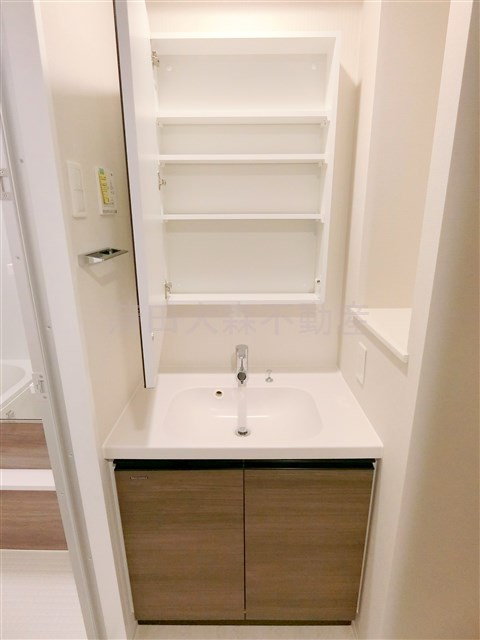 プライマル蒲田の洗面所