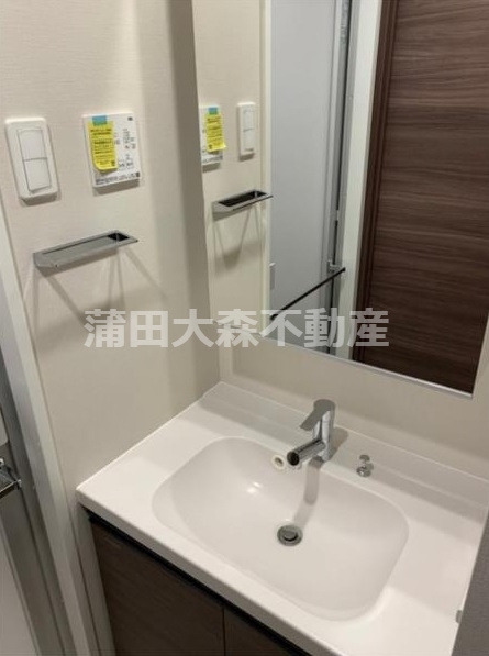 プライマル蒲田の洗面所