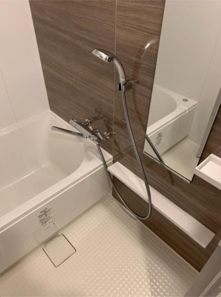 プライマル蒲田の浴室