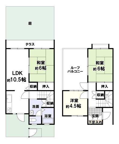 山手台4丁目の間取り
