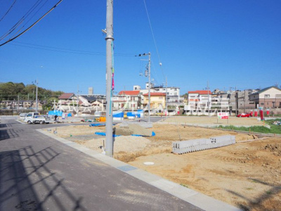 【その他】 | 生駒市中菜畑２丁目の新築一戸建 全５区画 | 現地写真（工事着工時に撮影したものです）※現地に係員は常駐しておりません。
