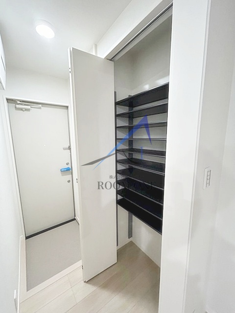 ルアナハウスの収納|玄関収納です。