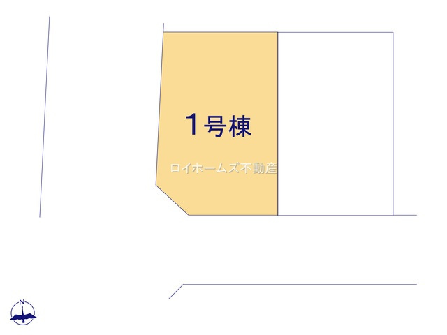 【区画図】 | 海部郡蟹江町桜３丁目162『仲介料無料』新築戸建て | 1号棟