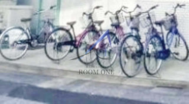 ニューハイム早稲田のその他共用部分|駐輪場です。