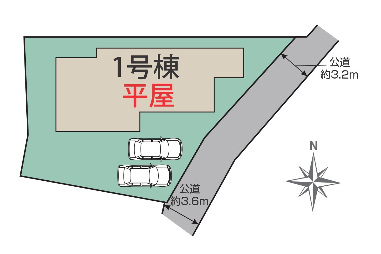 【新築戸建】前橋市上佐鳥町の区画図|■区画図