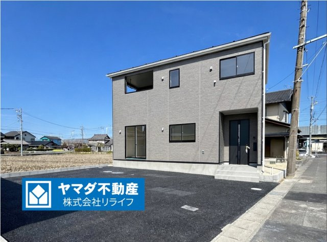 クワイエ　一宮市蓮池第1　全1区画分譲の外観|■1号棟
■YAMADA電機の　ヤマダ不動産　株式会社リライフ　一宮店■
耐震性能・制震性能を備えたおうち！
震度７の揺れに鍛えられた、建築基準法の1.5倍の壁量と制振装置（SAFE365）を完備