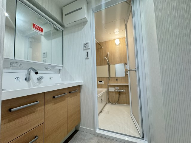 シャトー安城の独立洗面台