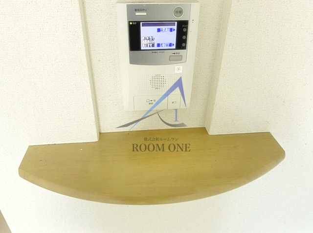 グランフォース北綾瀬のセキュリティ|モニター付きインターホンです。