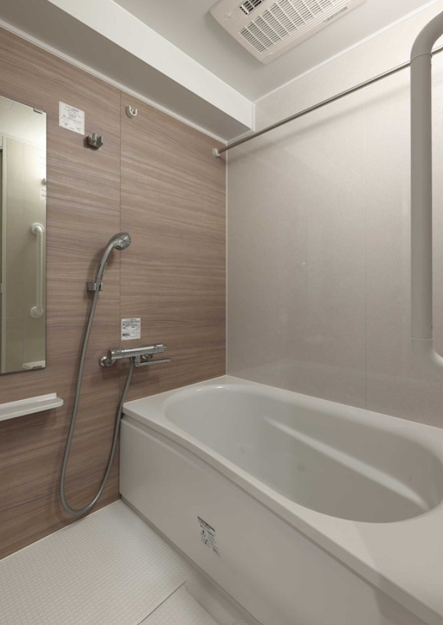 板橋区高島平７丁目の賃貸マンションの浴室