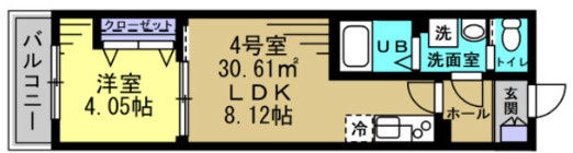 【間取り】 | クアトロ本千葉