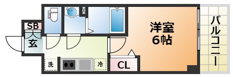 プレサンス兵庫駅前の間取り
