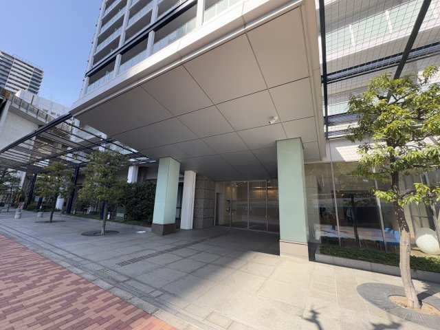 ★仲介手数料無料★ベイクレストタワー(バルコニーより富士山・・京浜運河を望めます）のエントランス
