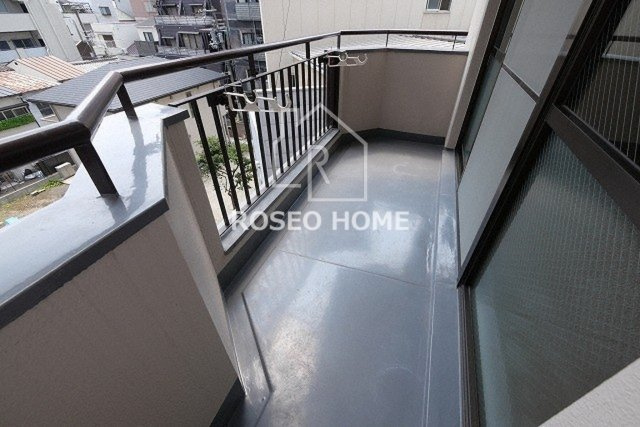 梅田プレミアムコートのバルコニー