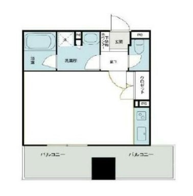 アリビオ九段の間取り