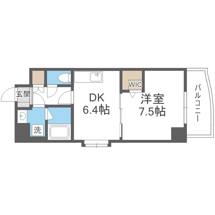 アクアスイート新大阪の間取り