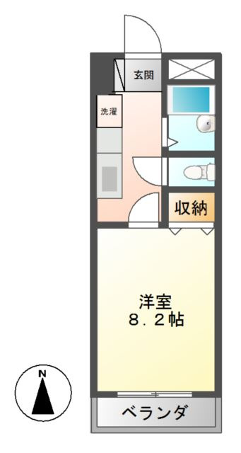 ロズウェルシブヤの間取り