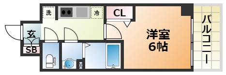 プレサンス兵庫駅前の間取り