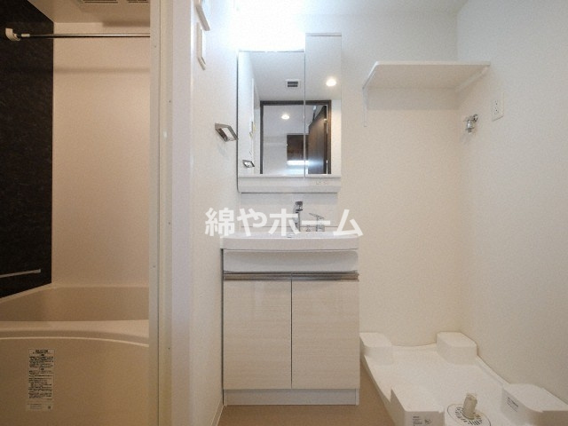 エグゼ難波WESTリバーの洗面所|使いやすい洗面所です