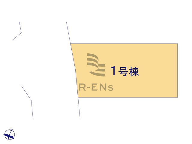 【区画図】 | 練馬区石神井台５丁目　新築戸建て | 教育施設も徒歩10分圏内に充実の子育てしやすいエリアです