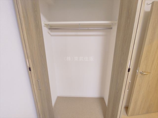 【収納】 | 朝日パリオ上福岡 | 東側4.9帖洋室の収納です