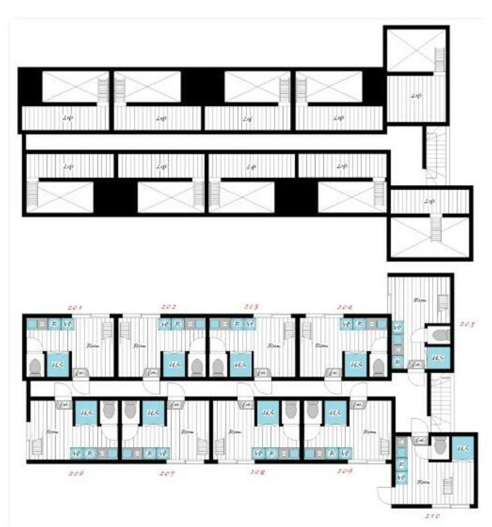ＴＭ北千住の間取り