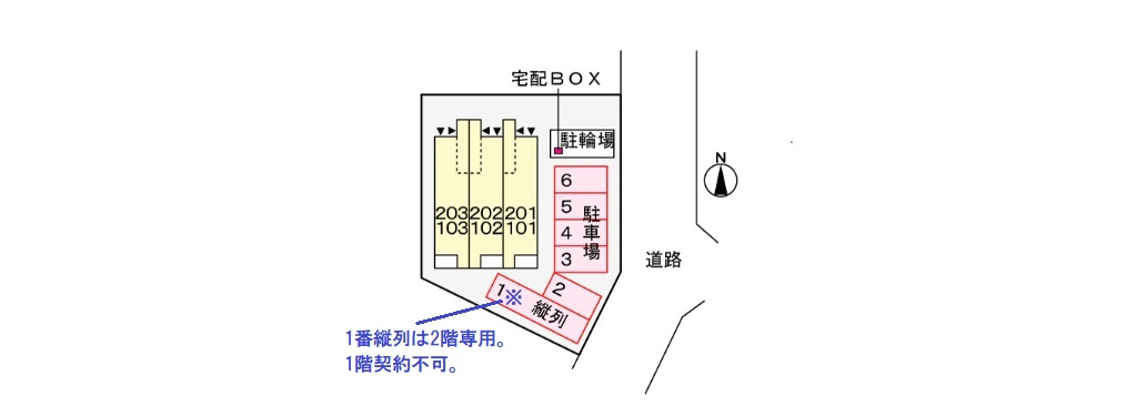 ブールバールの区画図