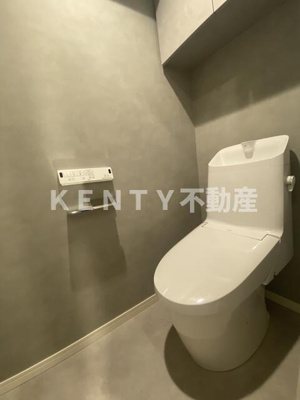 【トイレ】 | ドゥーエ五反田 | 清潔感のあるトイレです