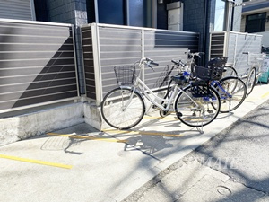 MAISON SAⅡのその他共用部分|現在、駐輪場は満車となります。。。
