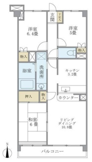 【間取り】 | ボヌール扇橋