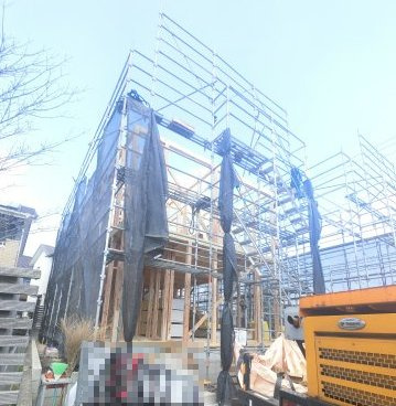 佐賀市大和町久池井28期　1号棟の外観|建築中です