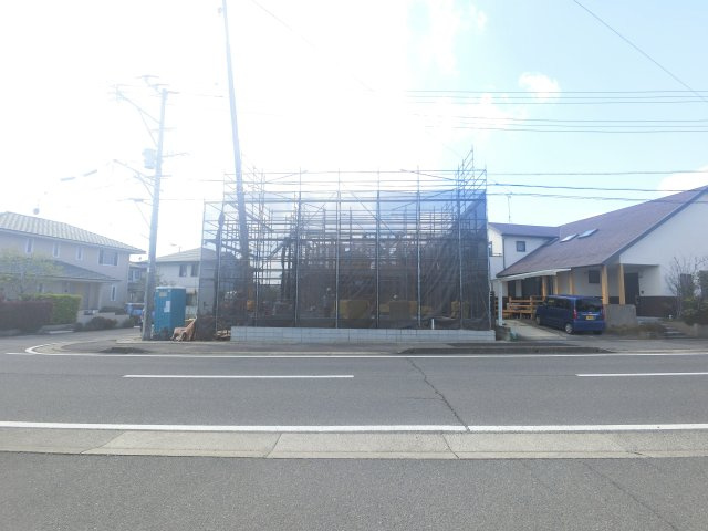 佐賀市大和町久池井28期　1号棟の前面道路含む現地写真|前面道路含む現地写真です
