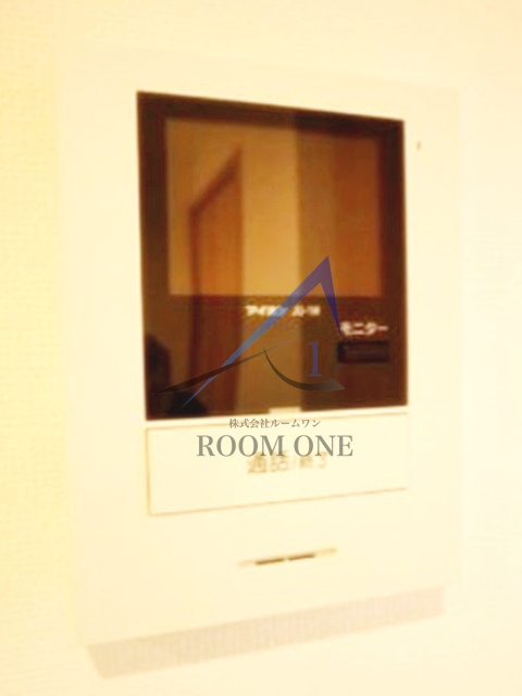 プレジ桜新町　のセキュリティ|モニター付インターホンです。