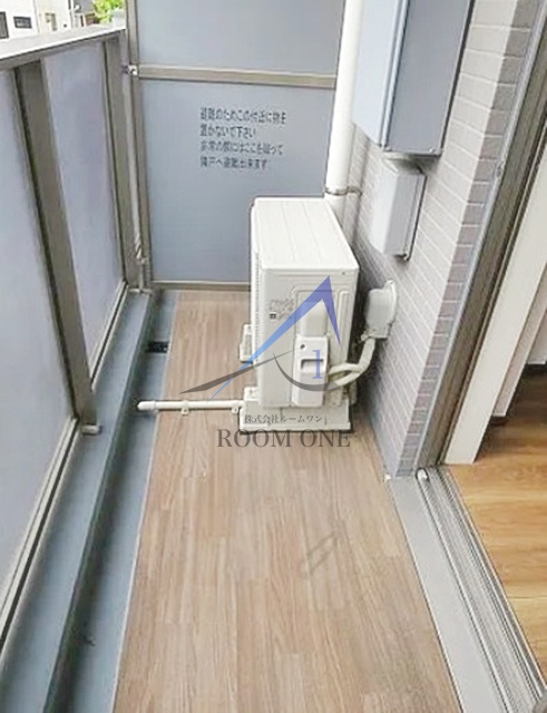 HY’s crecer 清澄白河のバルコニー|バルコニーです。