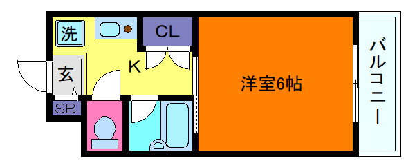 ファミーラ甲南の間取り