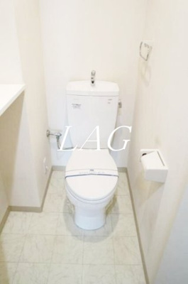 【トイレ】 | リュクス高輪台 | トイレです。