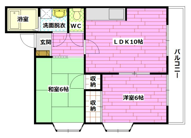 セピア大町の間取り