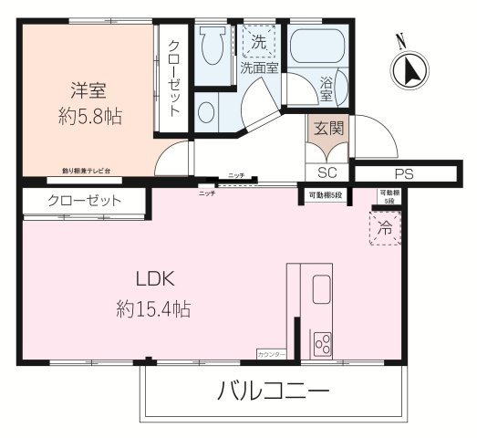 ＊フ ル リ ノ ベ施工！＿家具付き販売！＊＿大正団地1-7号棟の画像