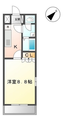 アルカディアの間取り|間取図
