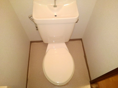 【トイレ】 | クレッセントハウスⅠ | コンパクトで使いやすいトイレです