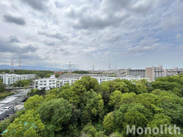 泉北鴨谷台３丁6号棟の展望