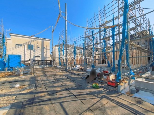 入間市下藤沢4丁目・全5棟　新築一戸建　4号棟の前面道路含む現地写真|現地写真（2026年4月3日撮影）
