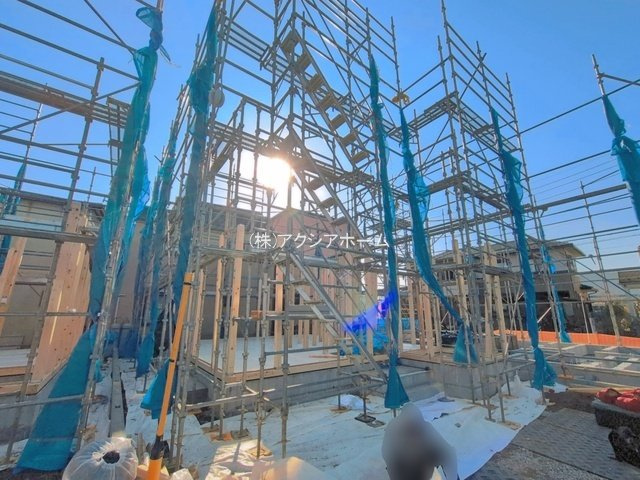 入間市下藤沢4丁目・全5棟　新築一戸建　4号棟の外観|現地写真（2026年4月3日撮影）