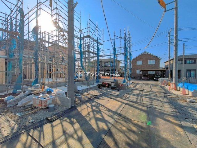 入間市下藤沢4丁目・全5棟　新築一戸建　4号棟の前面道路含む現地写真|現地写真（2026年4月3日撮影）