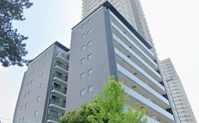 【外観】 | フローラ住吉川 | 21.08平米の南北二面バルコニー