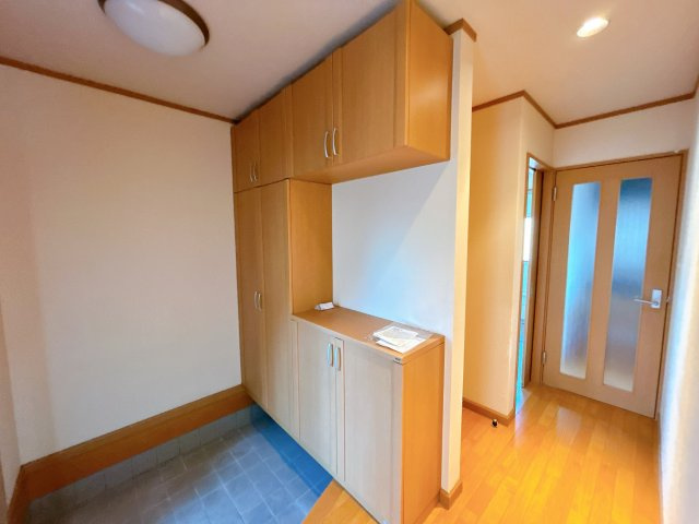 いわき市若葉台１丁目　戸建て　不動産プラスの玄関|毎日通る玄関はこちらです