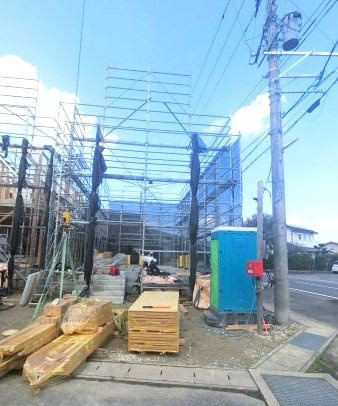 佐賀市大和町久池井28期　2号棟の外観|建築中です