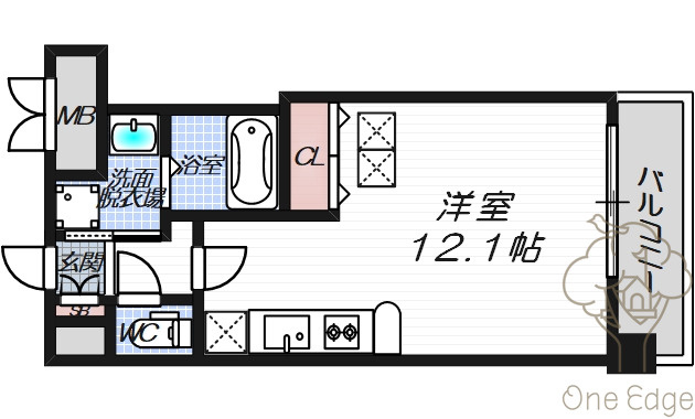 CUOREの間取り