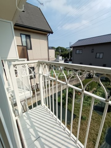 ハミング南牛川のバルコニー