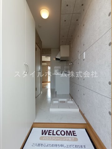 ハミング南牛川の玄関