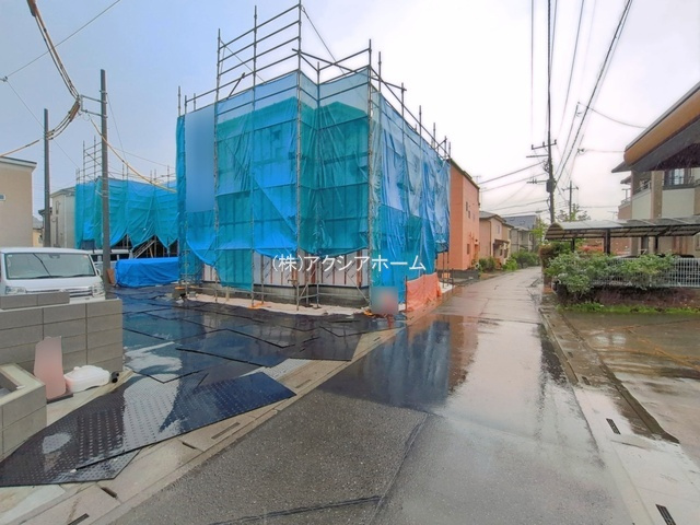 入間市下藤沢4丁目・全5棟　新築一戸建　5号棟の前面道路含む現地写真|現地写真（2026年4月27日撮影）